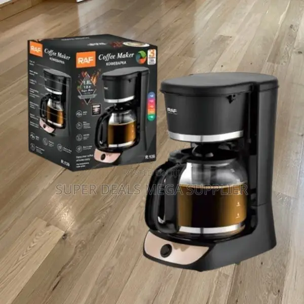900 Watts Coffee Maker 1.8l Electric Machine With Anti Drip System