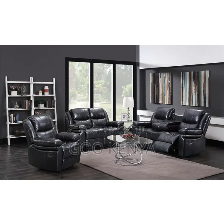 Home Sofa; 6-Seater Premium Modern Modular Recliner Sofa Set