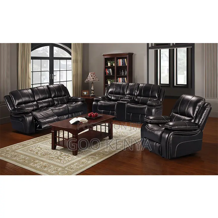 Home Sofa; 6-Seater Premium Modern Modular Recliner Sofa Set