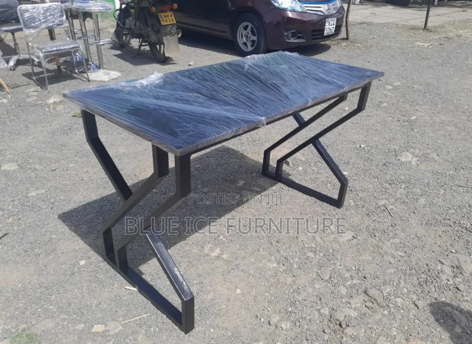 All Black Working Table