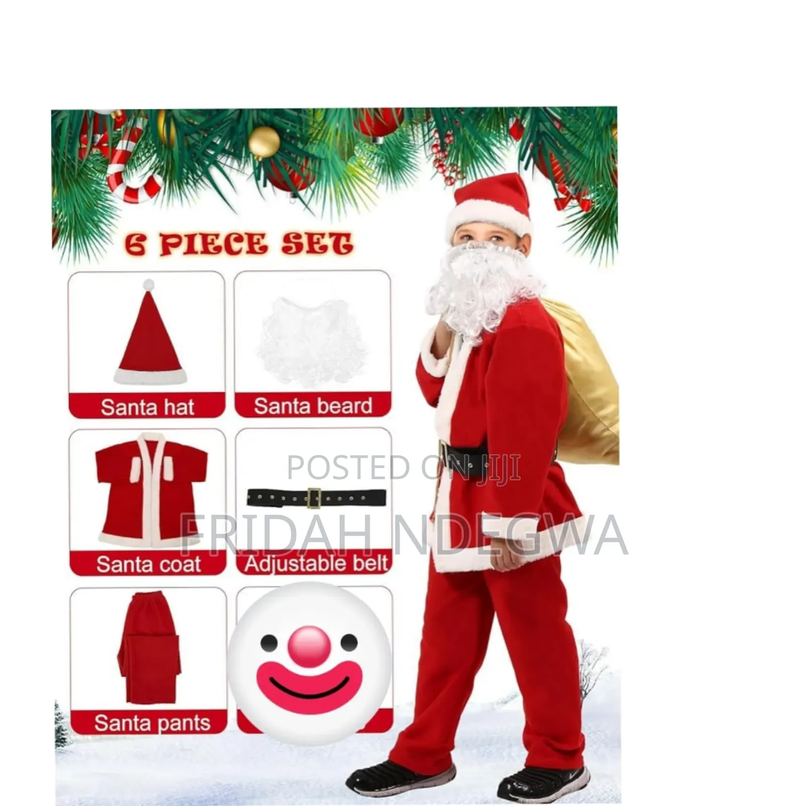 *Santa Adults Christmas Outfit