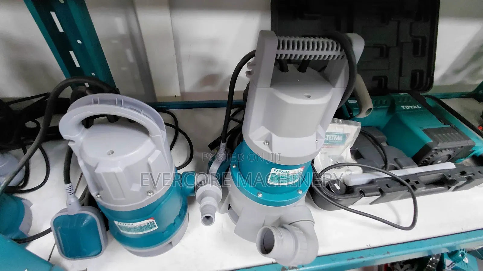 Total 1hp Submersible Water Pump Electric Powered