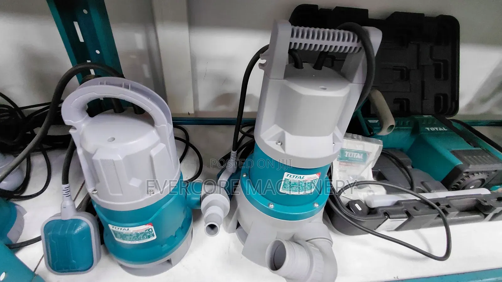 Total 1hp Submersible Water Pump Electric Powered