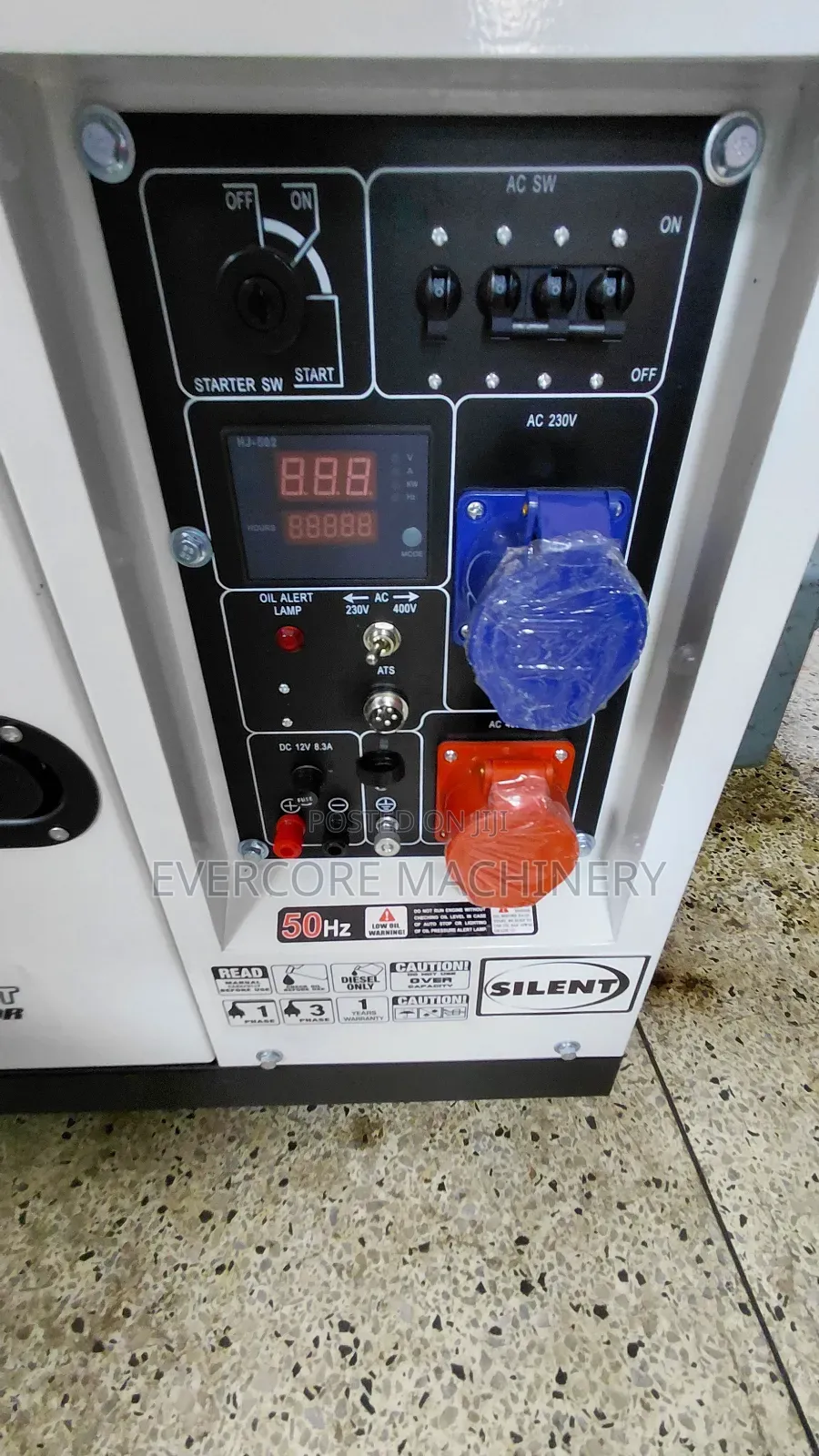 Pulsar Uk Diesel Silent Generator 10kva Single/Three Phase.