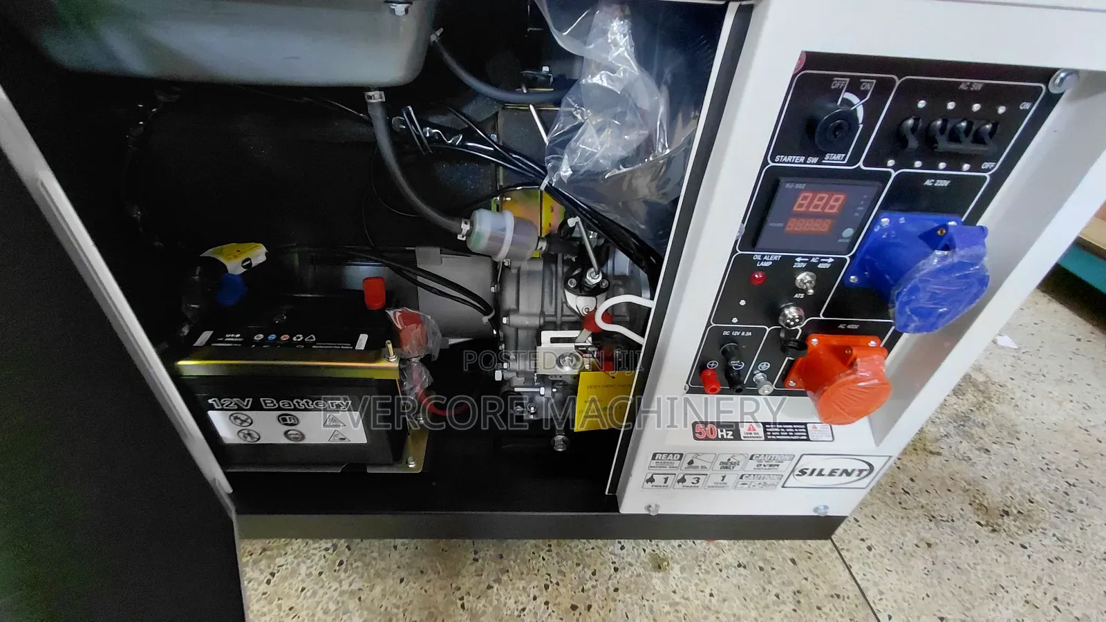 Pulsar Uk Diesel Silent Generator 10kva Single/Three Phase.