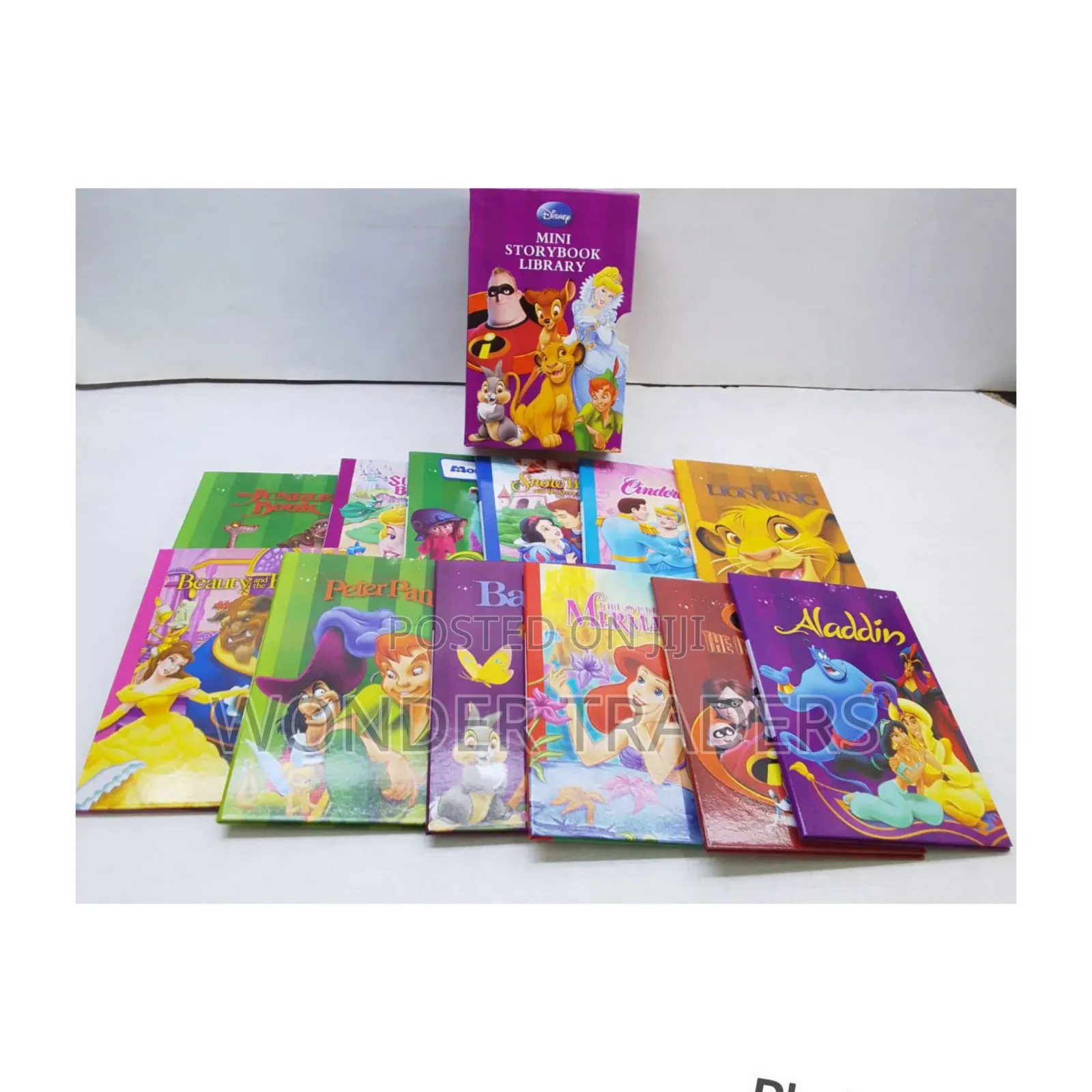 Disney Mini Story Books 
. A Set of 12 Book.