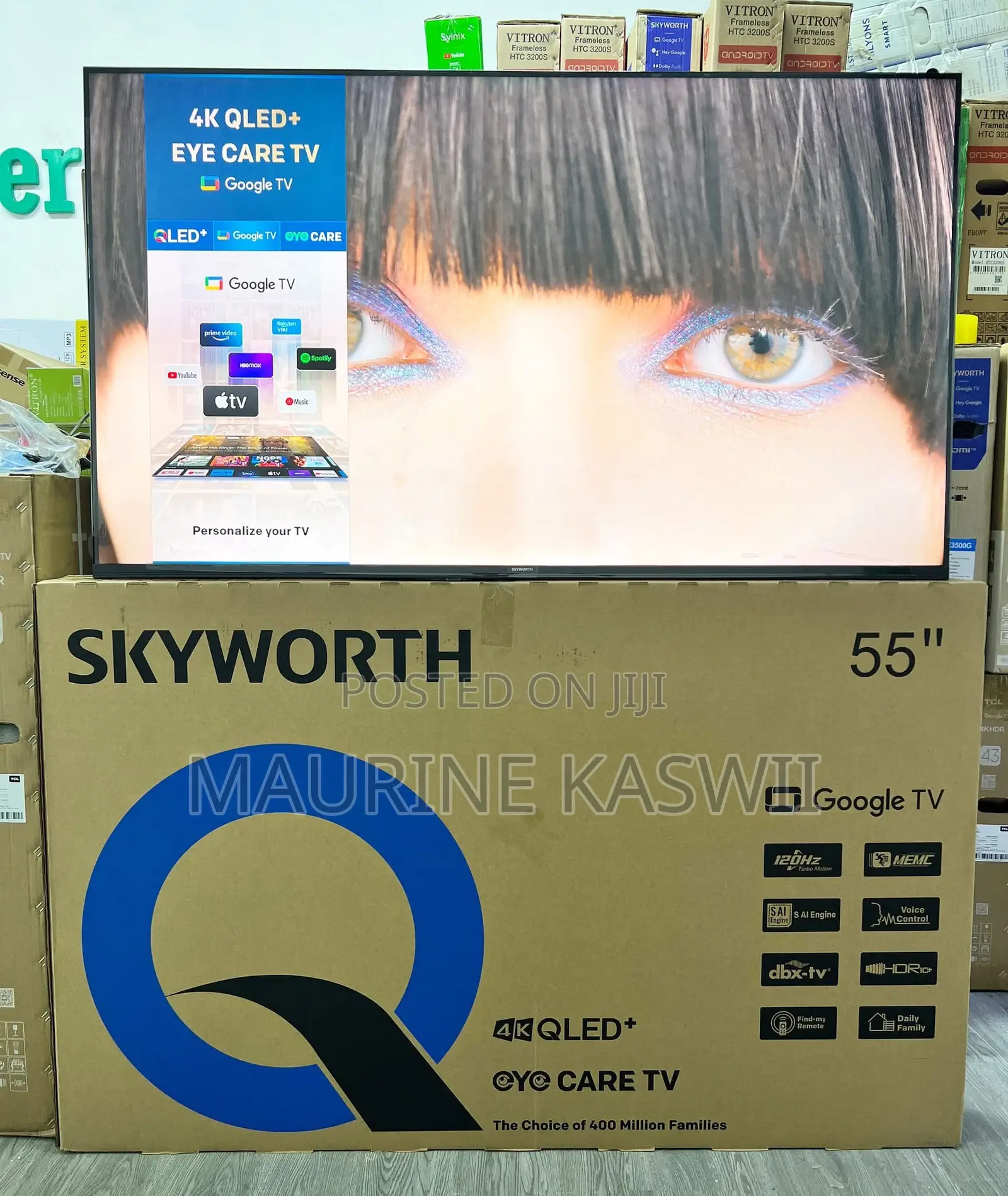 Skyworth 55” Qled Smart Google (2025
