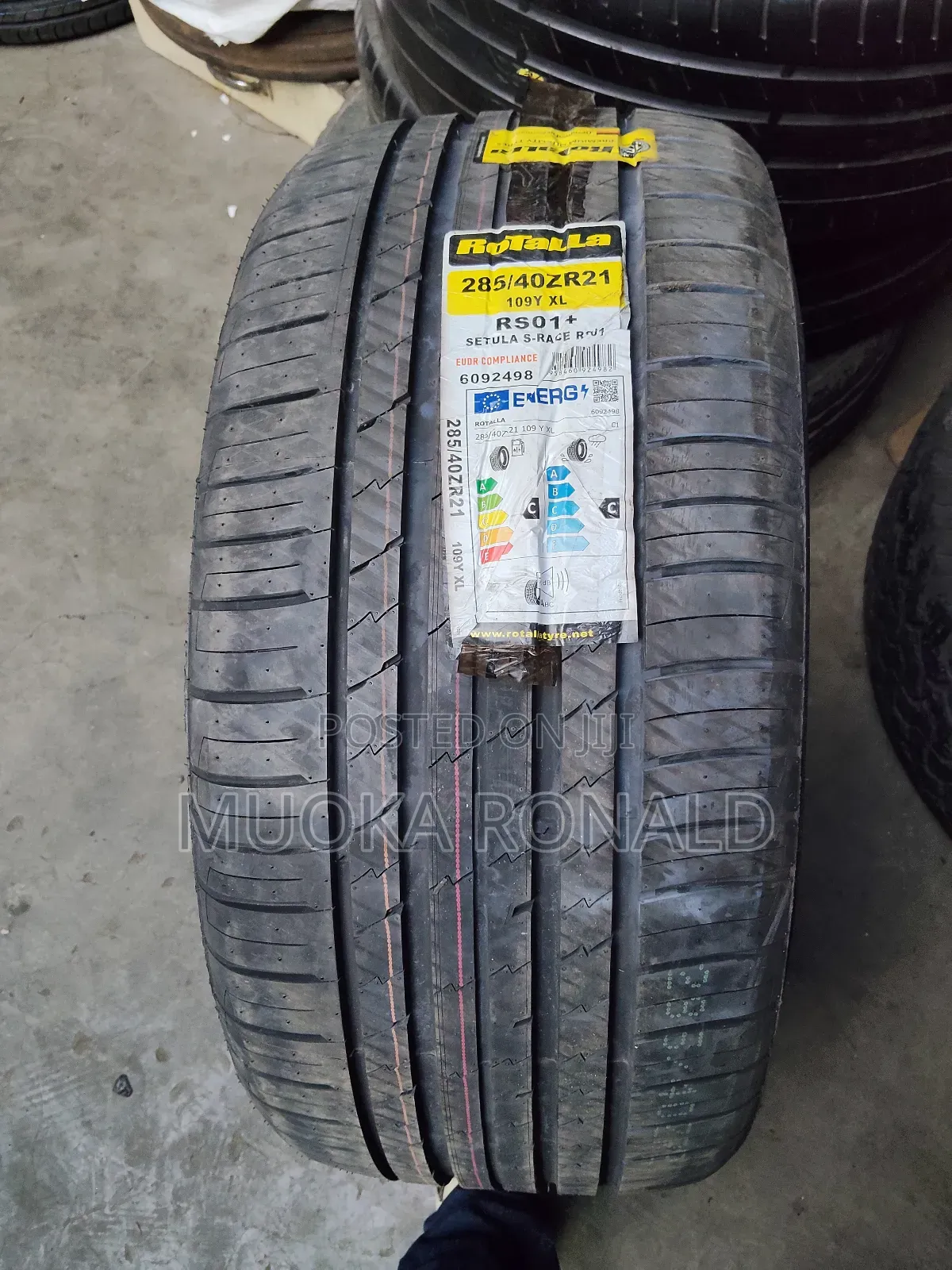 285/40r21 Rottala Tyre