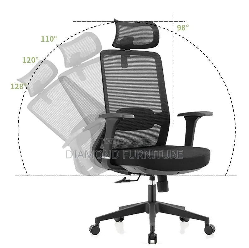 Orthopedic High Back Ergonomic Office Seat Chair