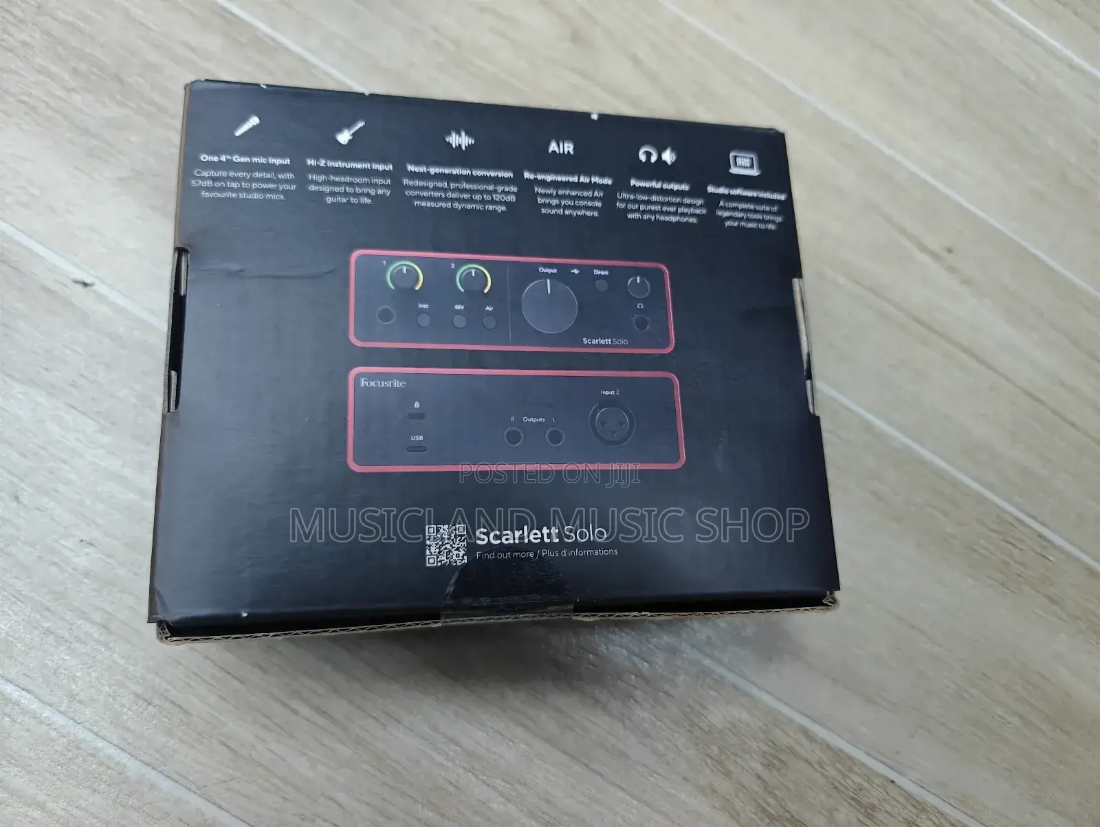 Scarlett Solo 4th Gen