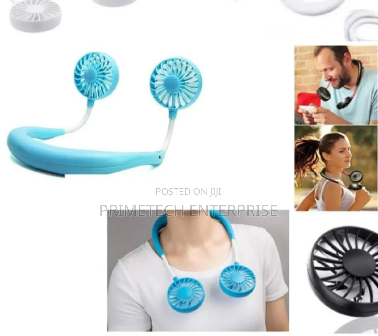 Portable Hanging Neck Fan
