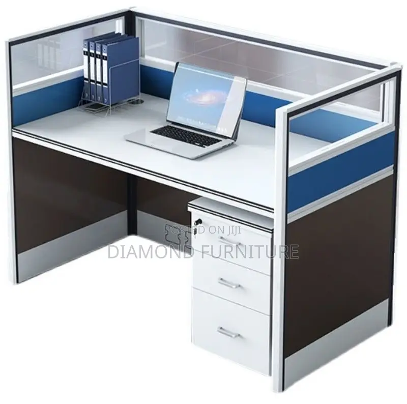 1-Way Modern Modular Office Workstation Desk