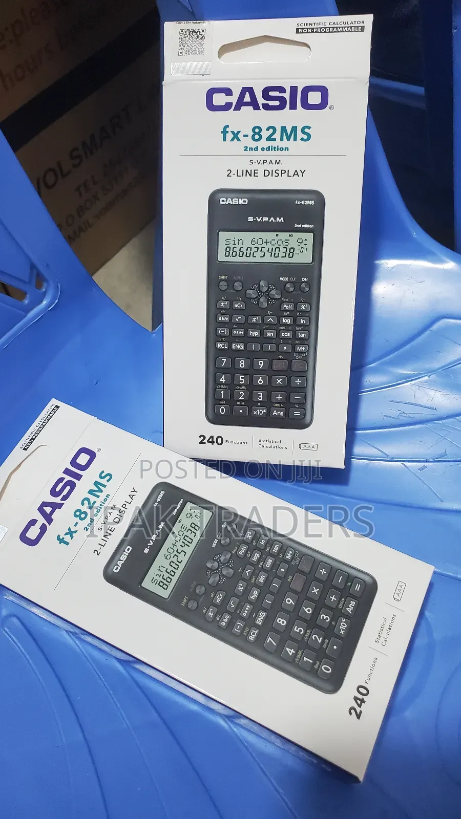 Casio Fx-82ms 2nd Edition Calculator School Use