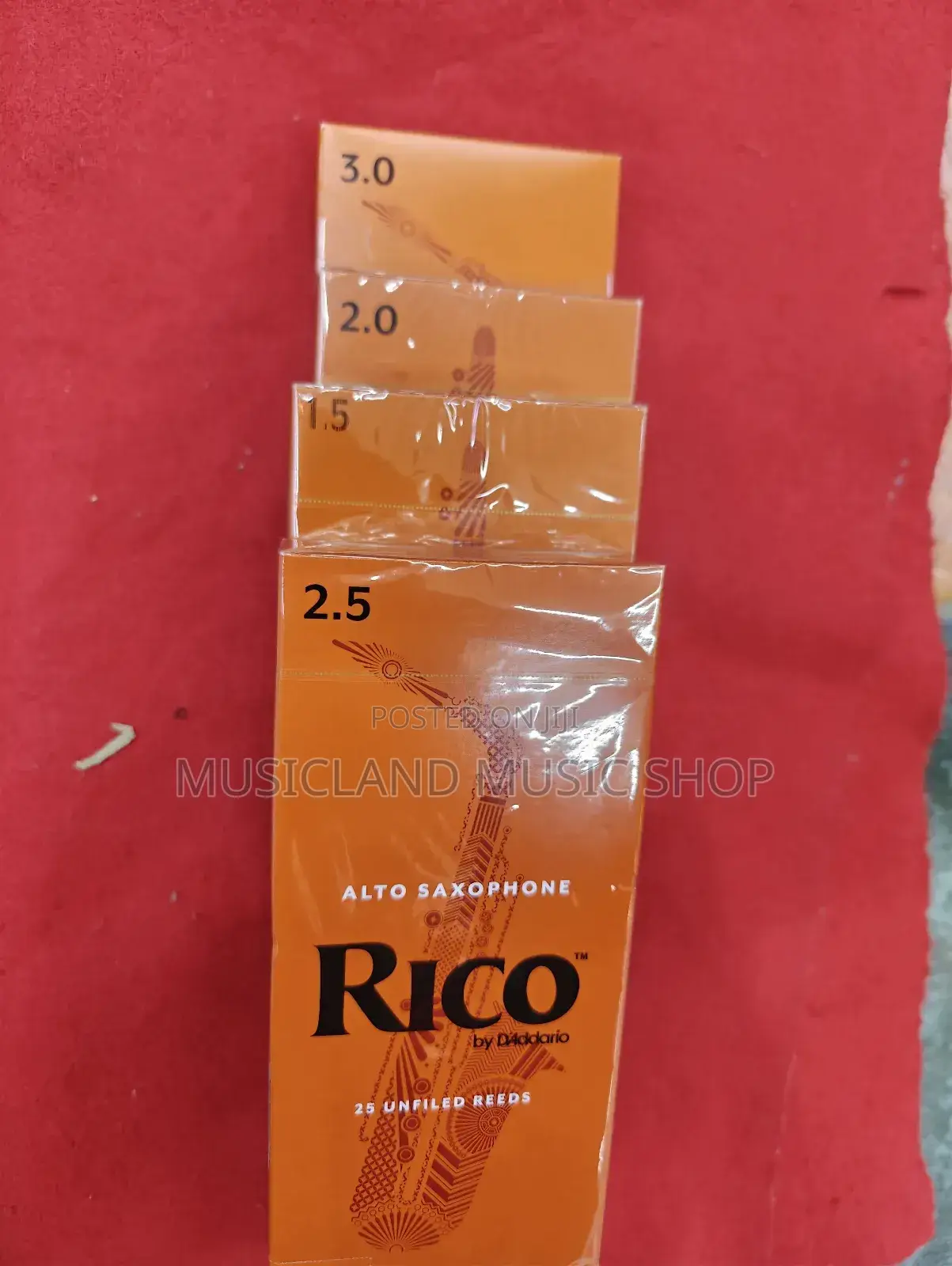 Saxophone Reed Alto Rico