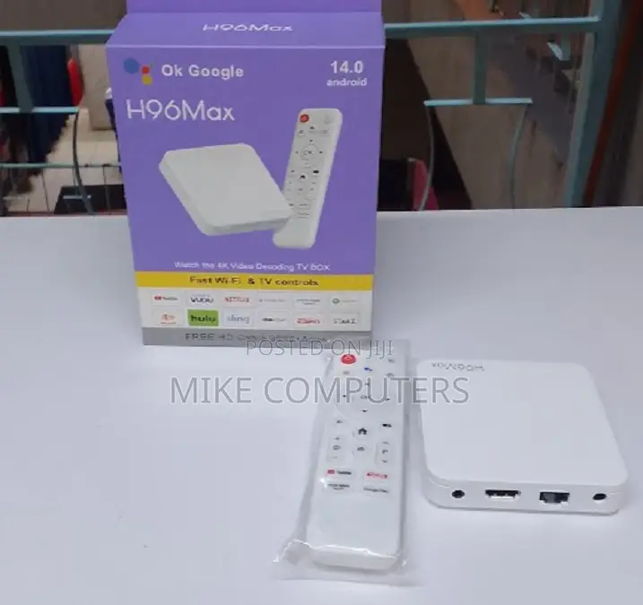 Tv Box H96 Max H313, Ultra Hd, 2gb Ram, 16gb Rom, Android 14