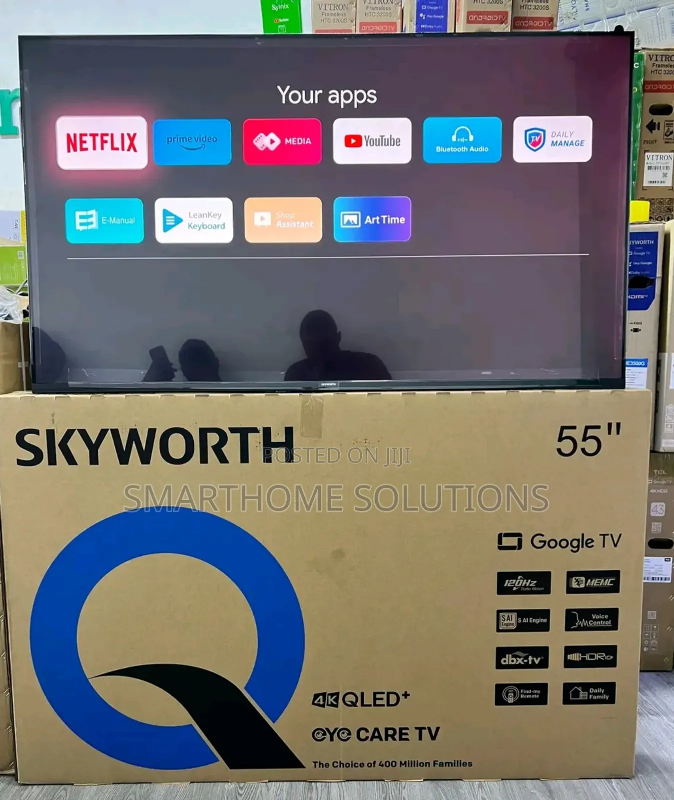 Skyworth 55” Qled Smart Google (2025