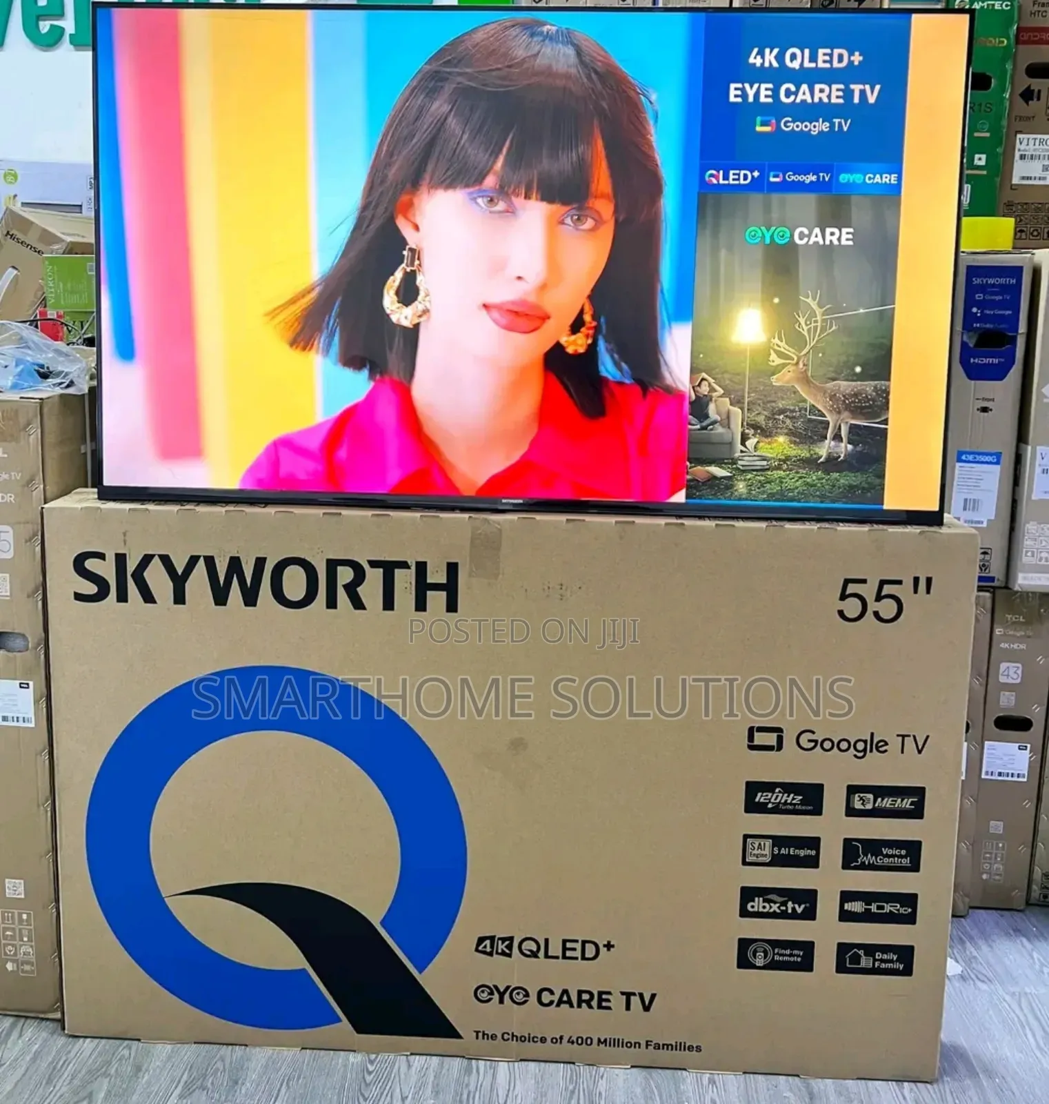 Skyworth 55” Qled Smart Google (2025