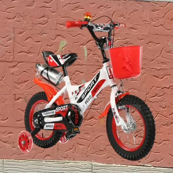 12 14 16 Inch Boys Girls Kids Bicycle With Support Wheels and Bottle