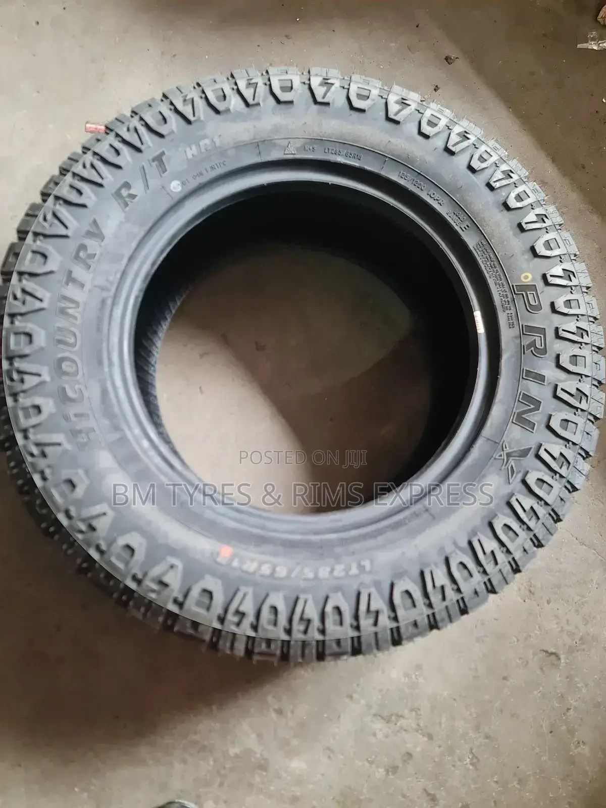 285 /65 R18 Prinx Tyres (R/T) Thailand.