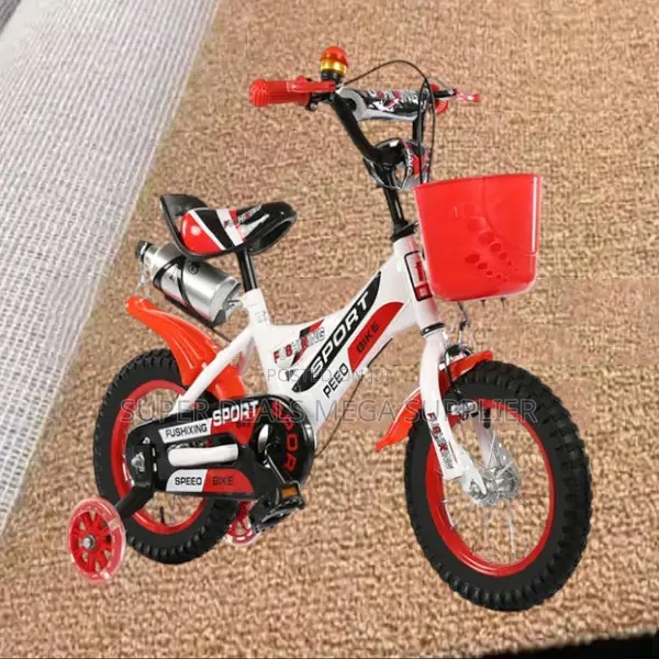 12-16 Inch Kids Bicycle With Stabilizer Wheels and Bottle Holder