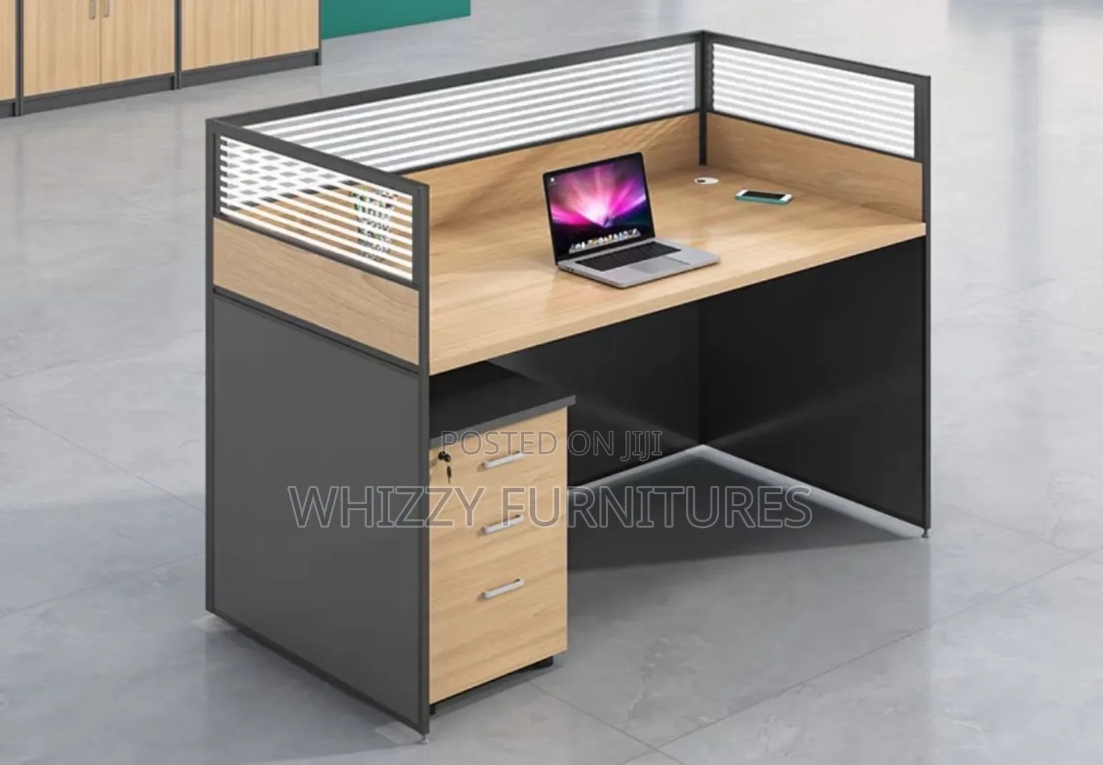 Single-Person Modular Office Workstation