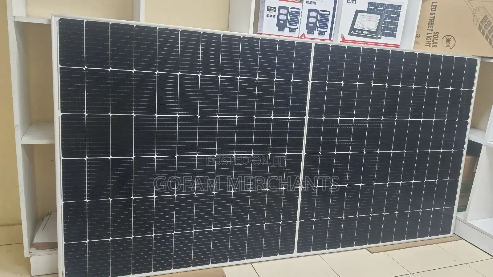 550w High Efficiency Monocrystalline Solar Panel