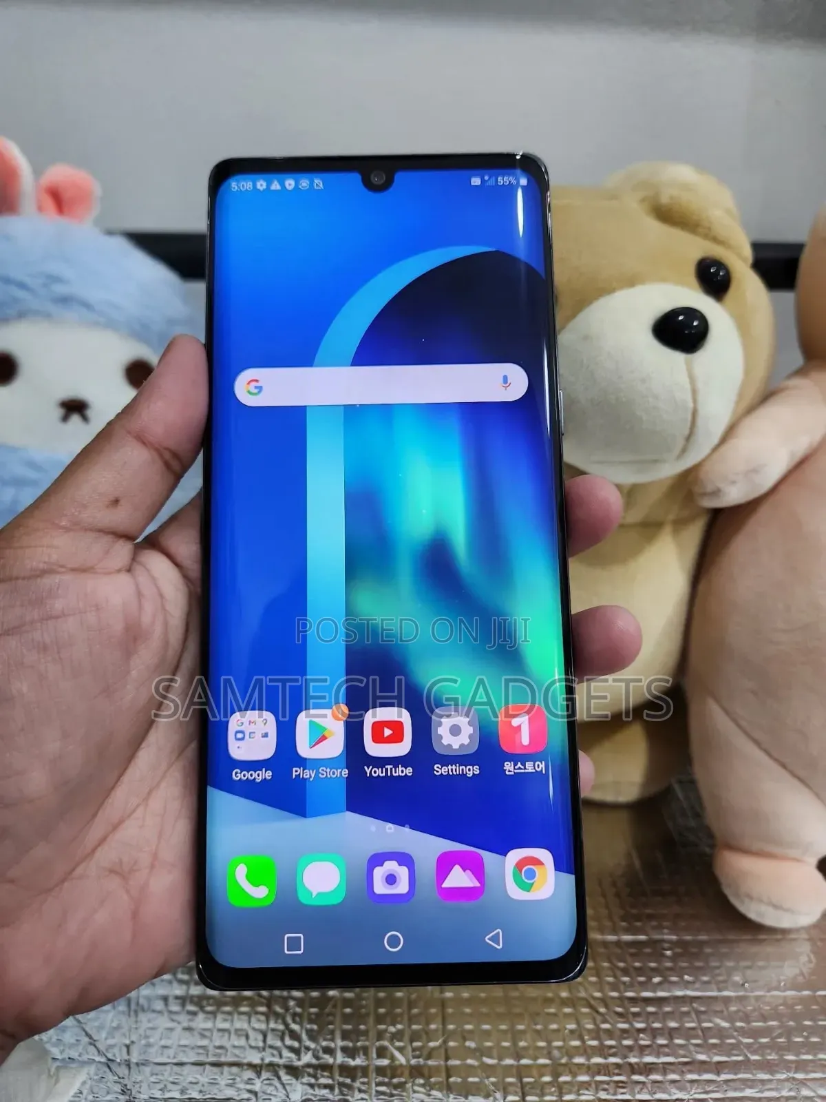LG Velvet 128 GB Blue