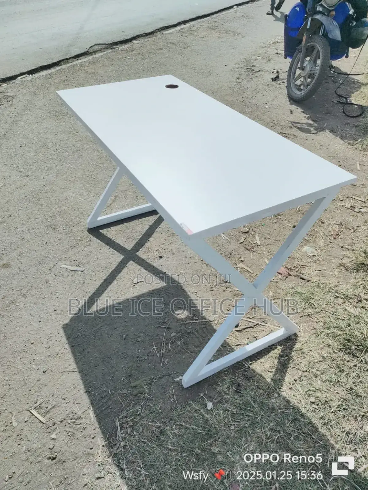 White Office Table