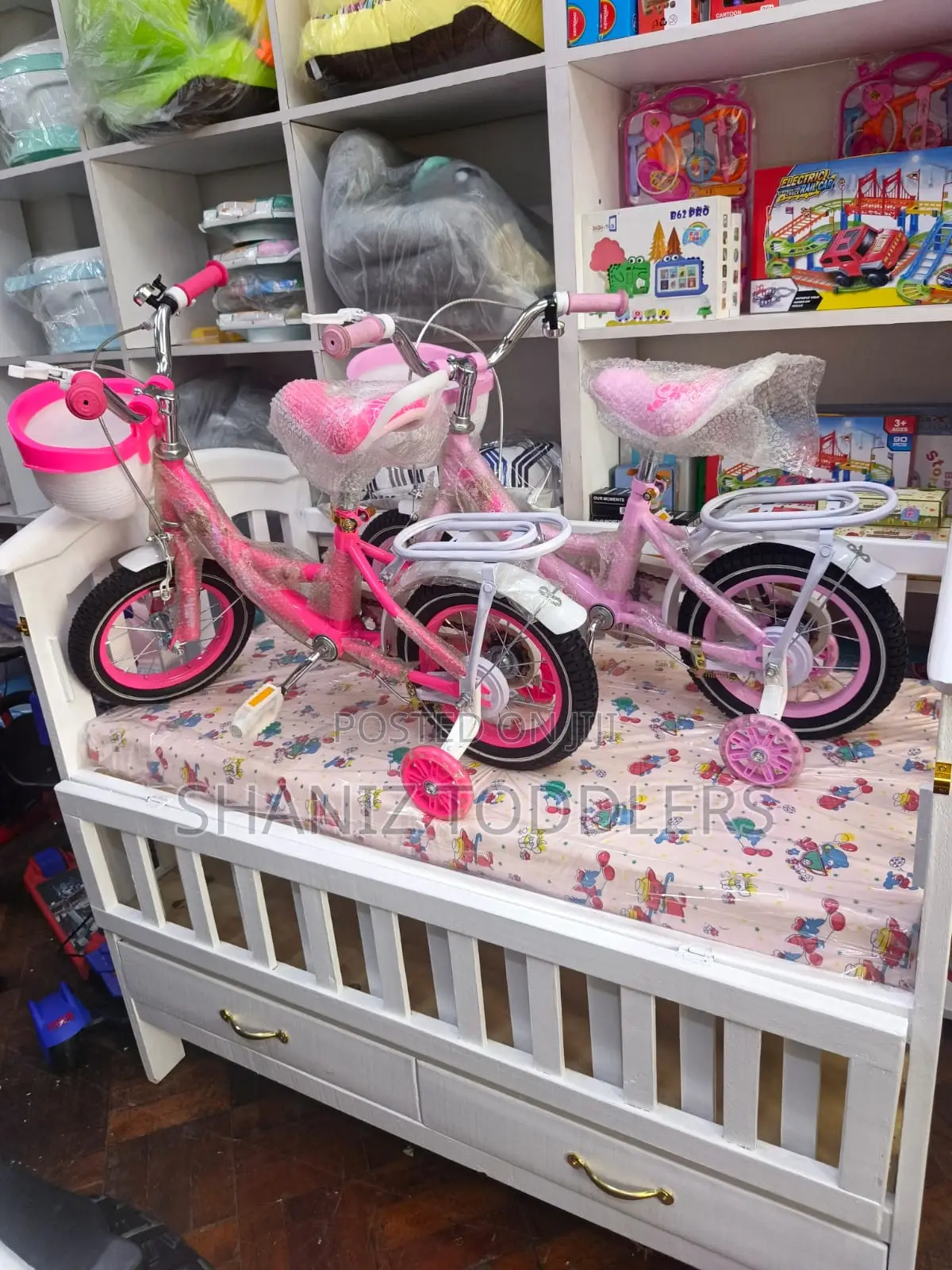 Girls Kids Bike – Cute Design With Basket Bell