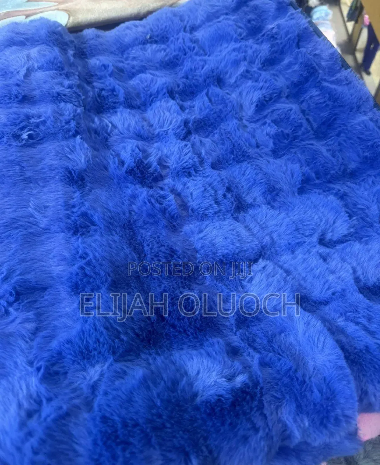 Cute Artificial Rabbit Fur Carpet Plush Rug