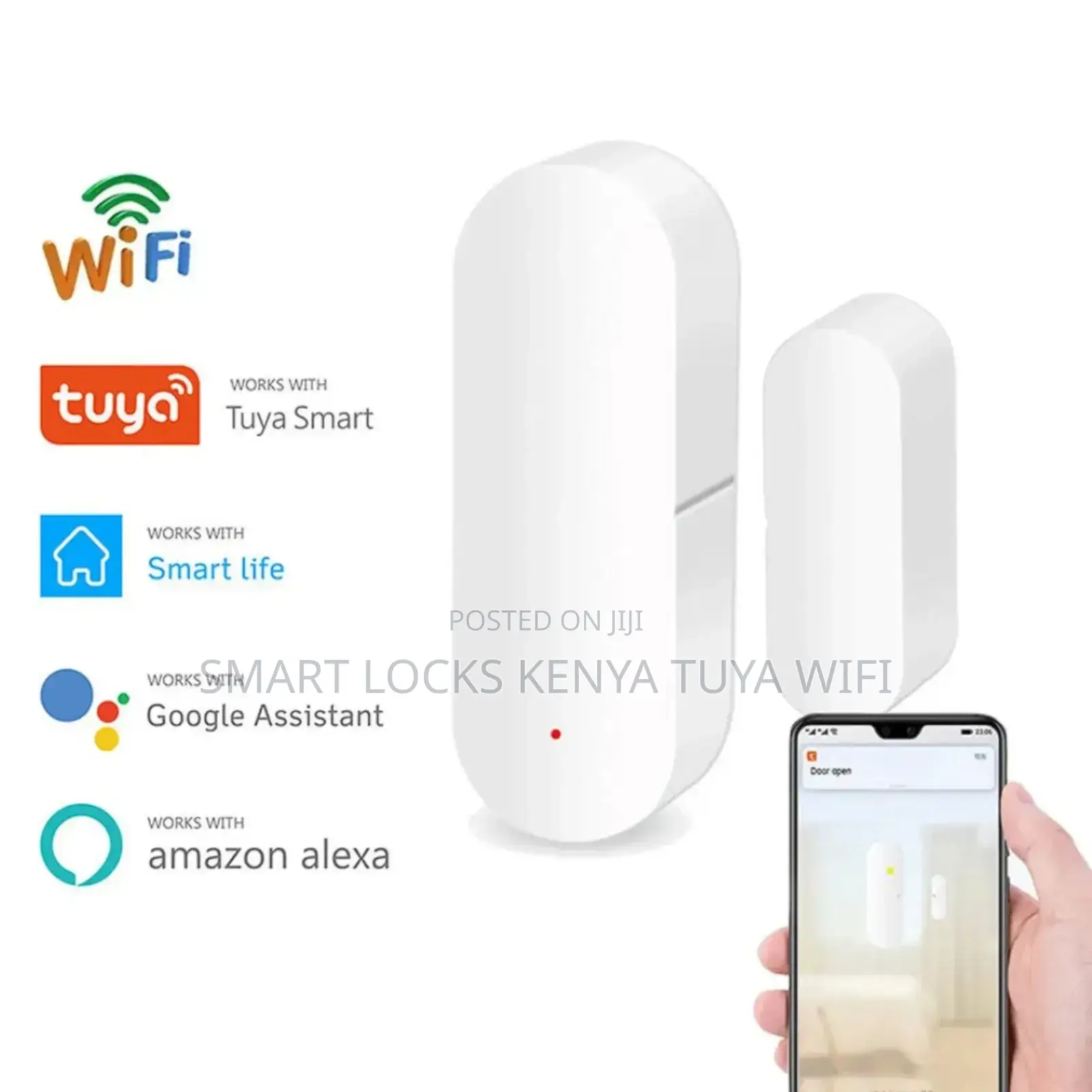 Magnetic Wireles Smart Wifi Door Sensor Door Open
