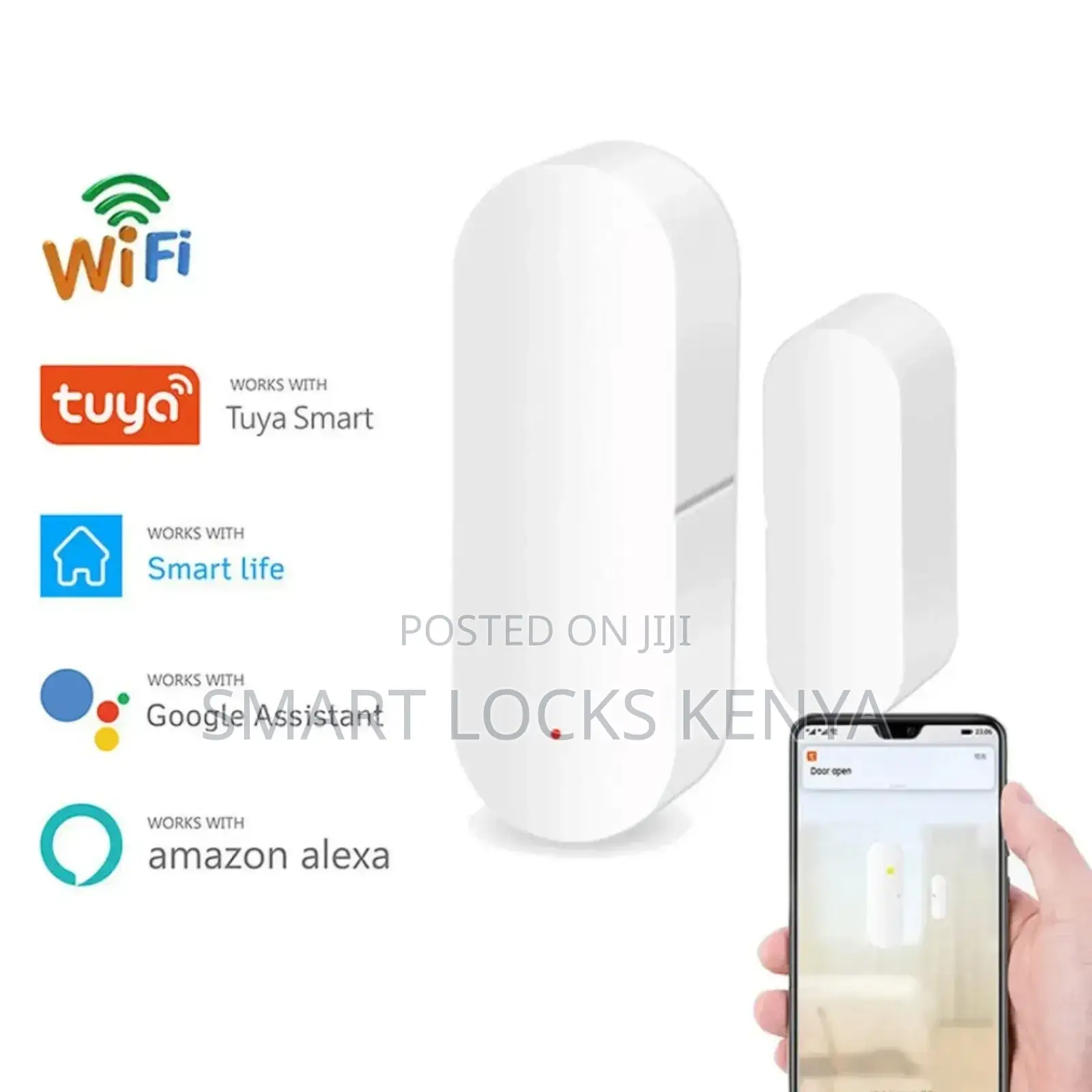 Magnetic Wireles Smart Wifi Door Sensor Door Open