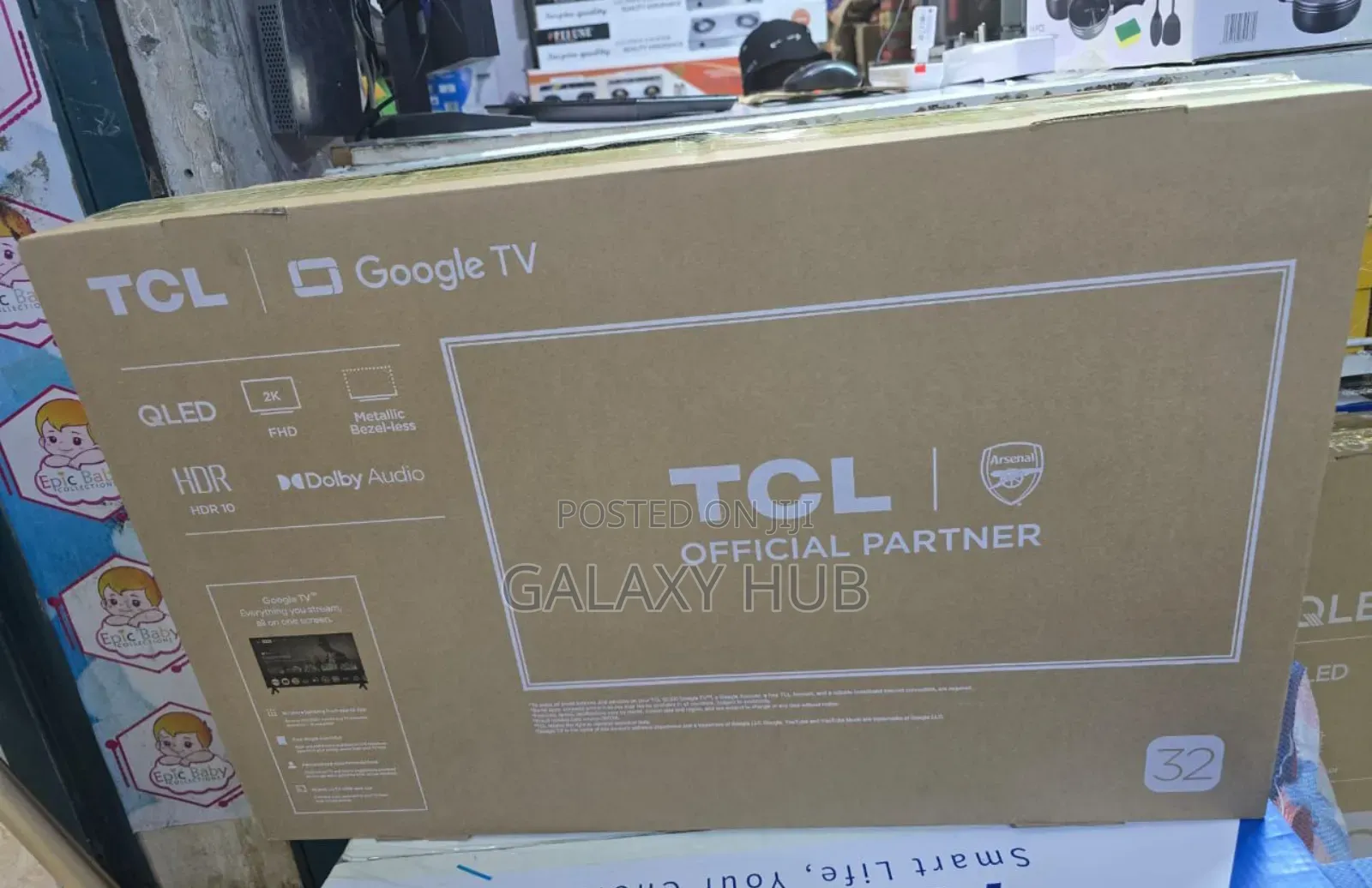 32 Inches Smart Android Qled TCL Tv