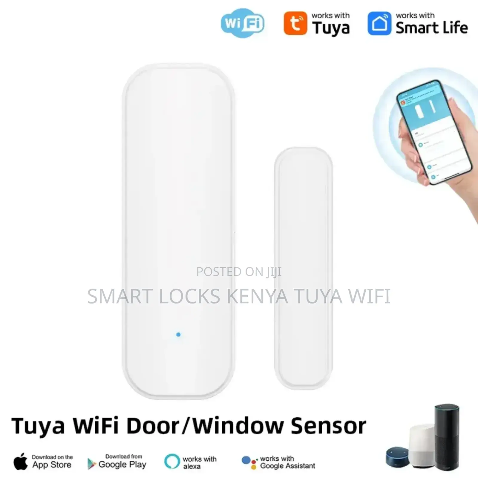 Wifi Window Door Sensor Door Open/Closed Detectors Ewelink App