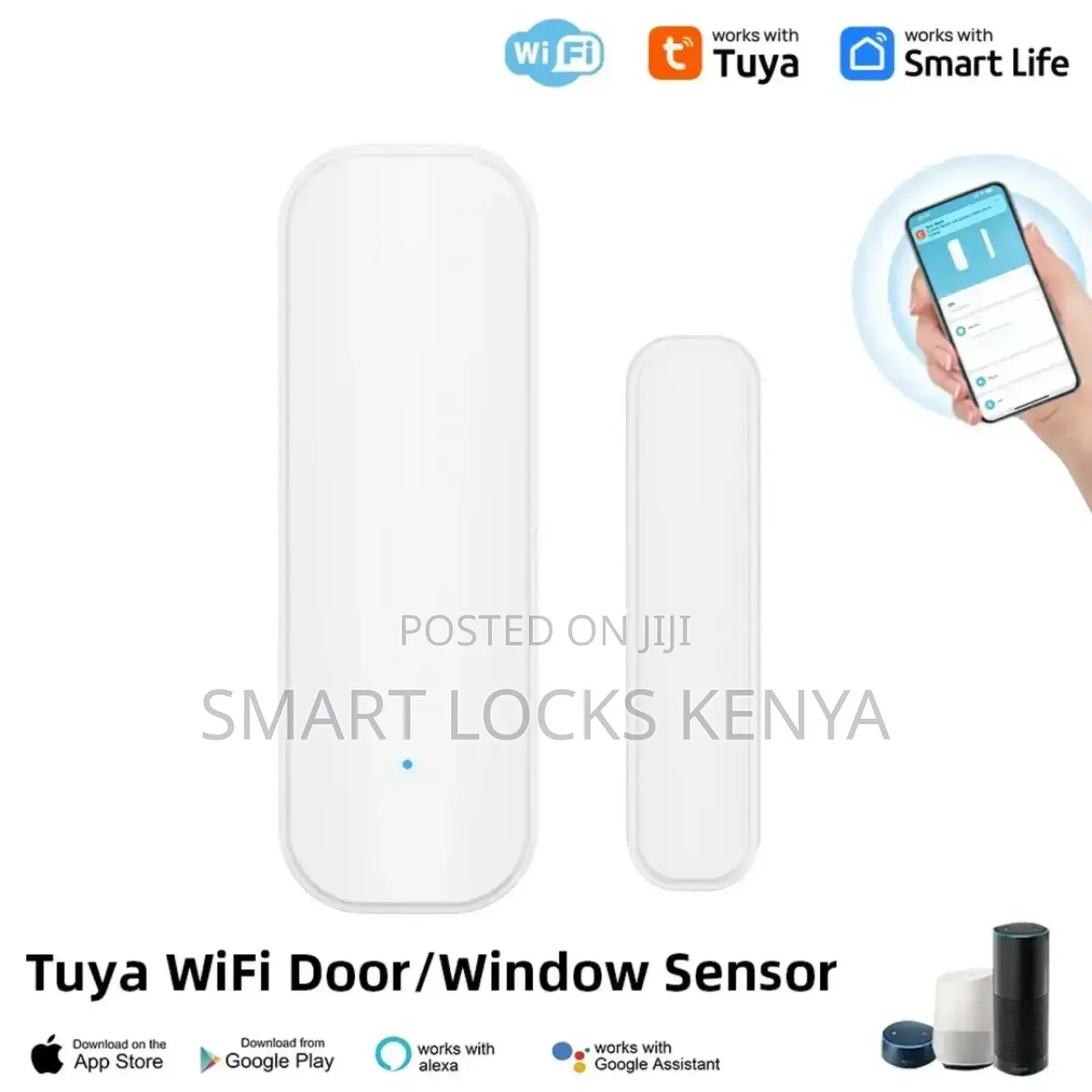 Wifi Window Door Sensor Door Open/Closed Detectors Ewelink App