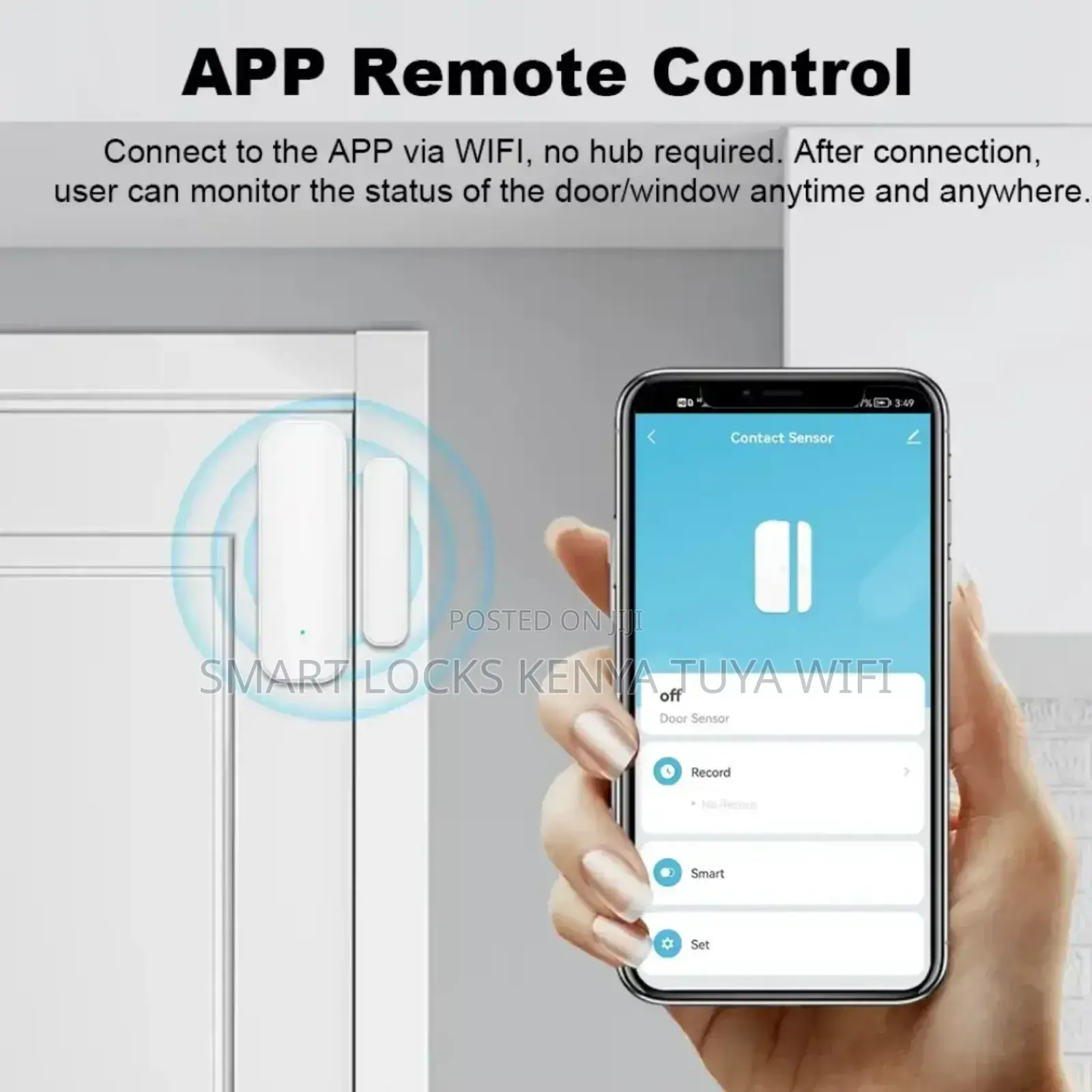 Wifi Window Door Sensor Door Open/Closed Detectors Ewelink App