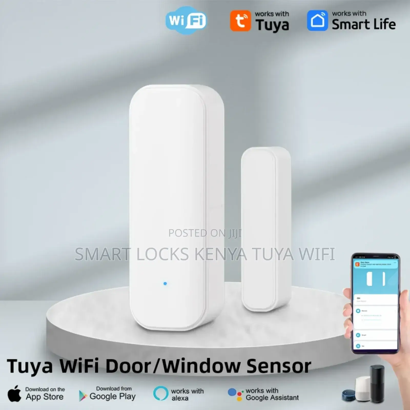 Tuya Smart Wifi Door Sensor Smart Home Open Close Detectornotification