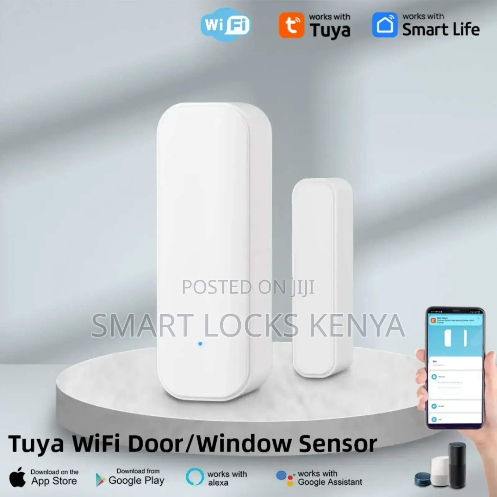 Tuya Smart Wifi Door Sensor Smart Home Open Close Detectornotification
