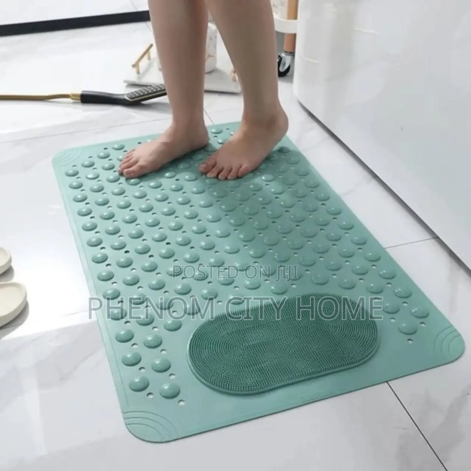Anti-Slip Vinyl Bathroom Mat