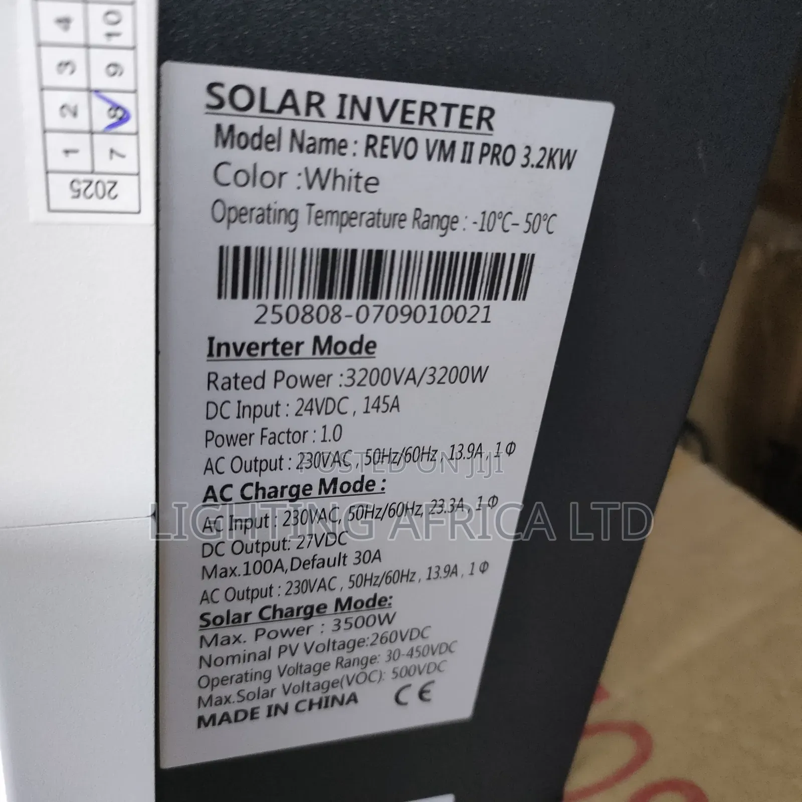 3.2kva -24v Hybrid Solar Inverter Suitable For Home - Office Off-grid