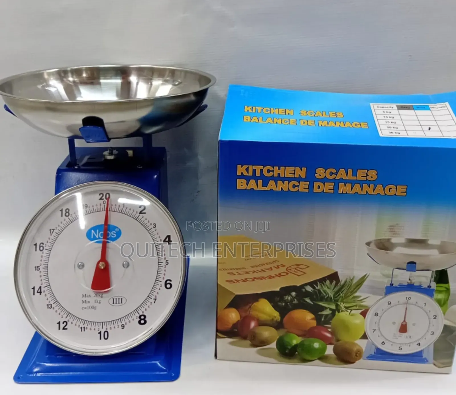 10kg Analogue Kitchen Scale