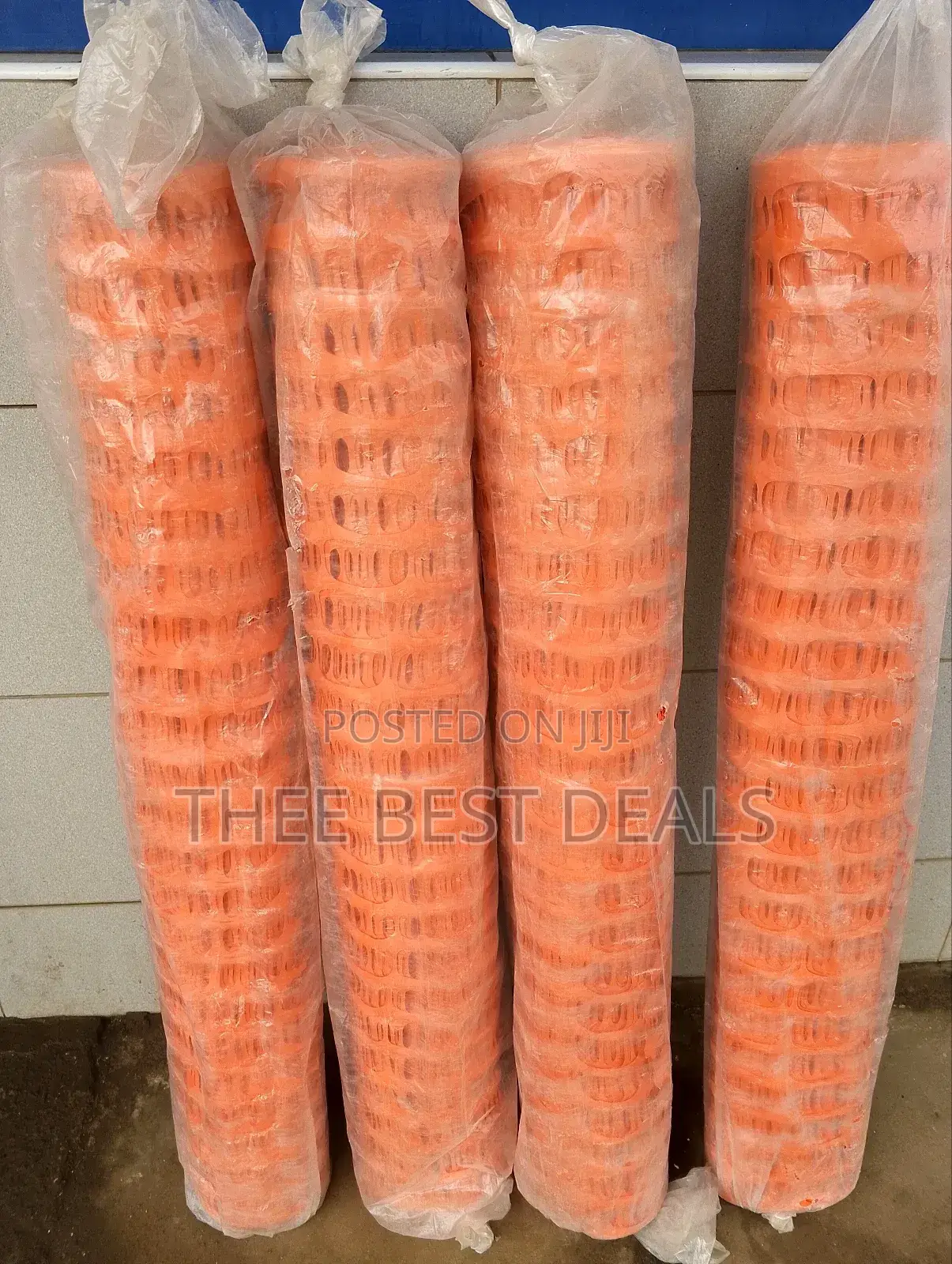 Construction Orange Safety Net