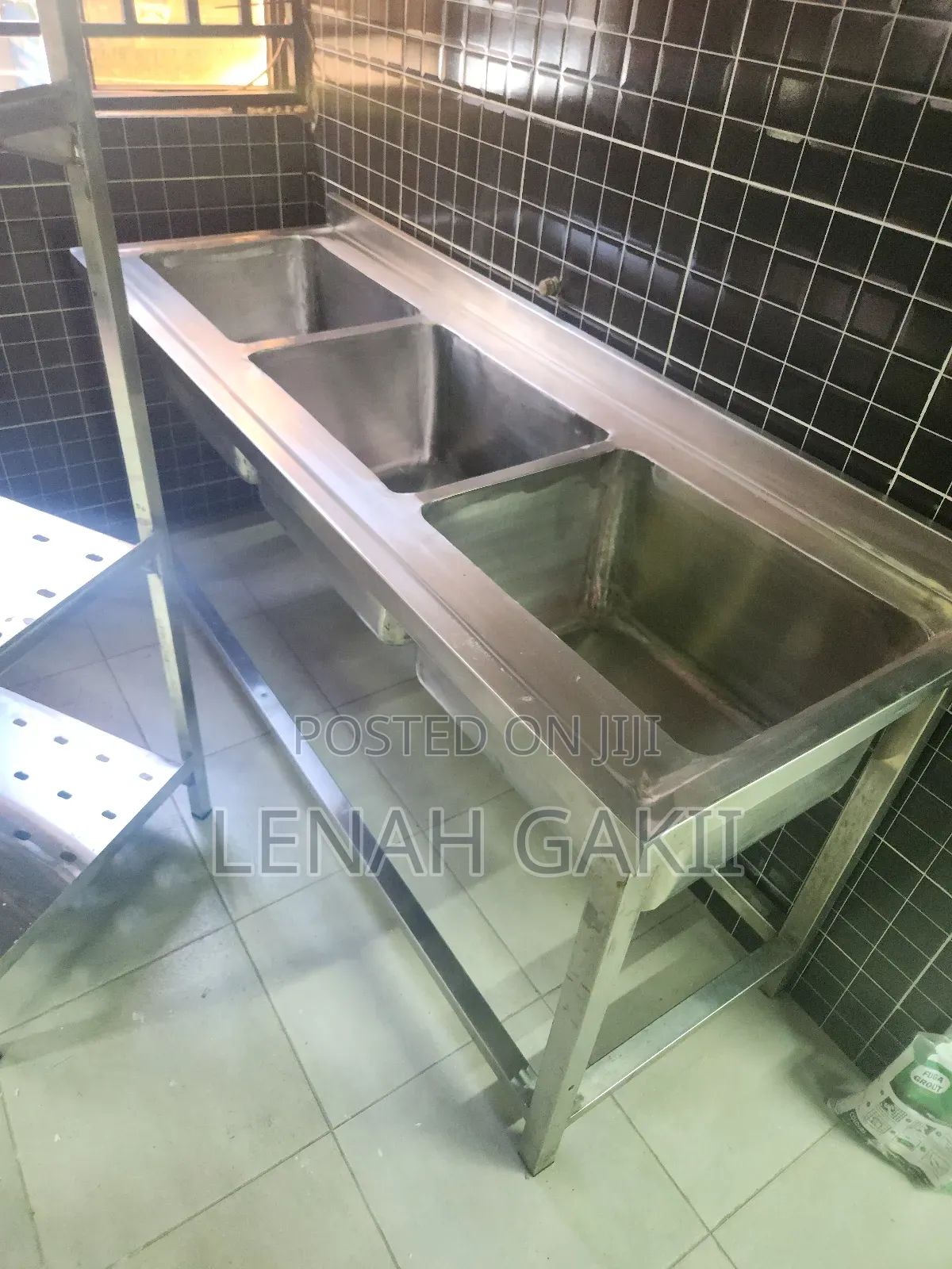 Stainless Steel Sink Tripple