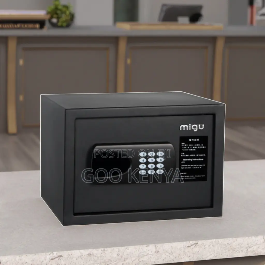 Home/Office Safe Box; 28kg Fireproof Small Safety Deposit Box