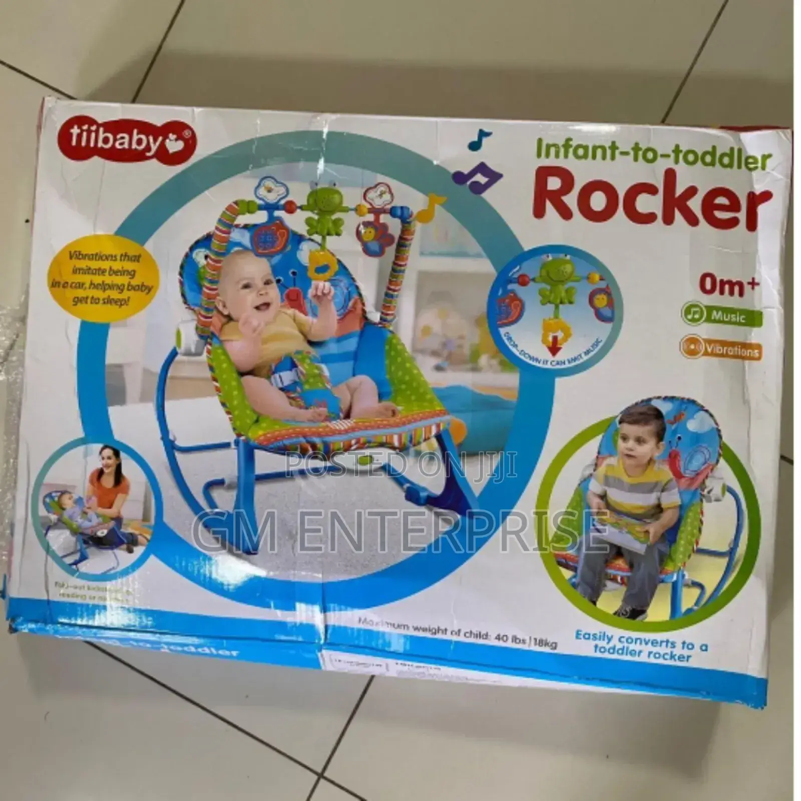 Infant to Toddler Baby Rocker