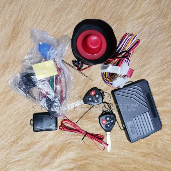 Advanced Car Anti-Theft Burglar Alarm System for All Vehicles