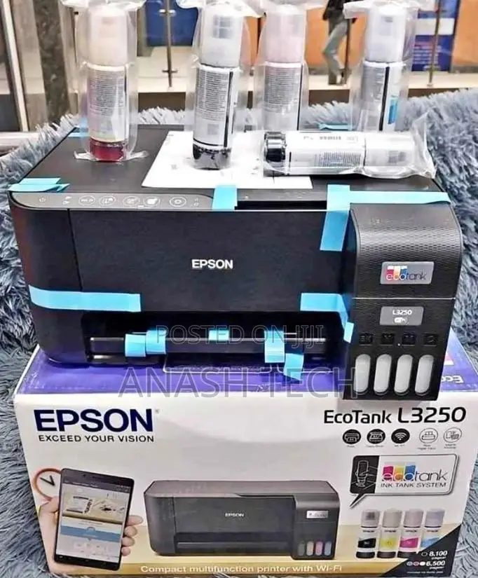 Epson Coloured Printer L3250 Epson L3250 Wi-Fi Connectivity