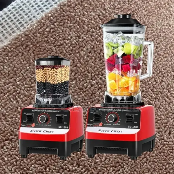 Durable Commercial 4500w Heavyduty Blender Double Jug 2 in 1 Electric