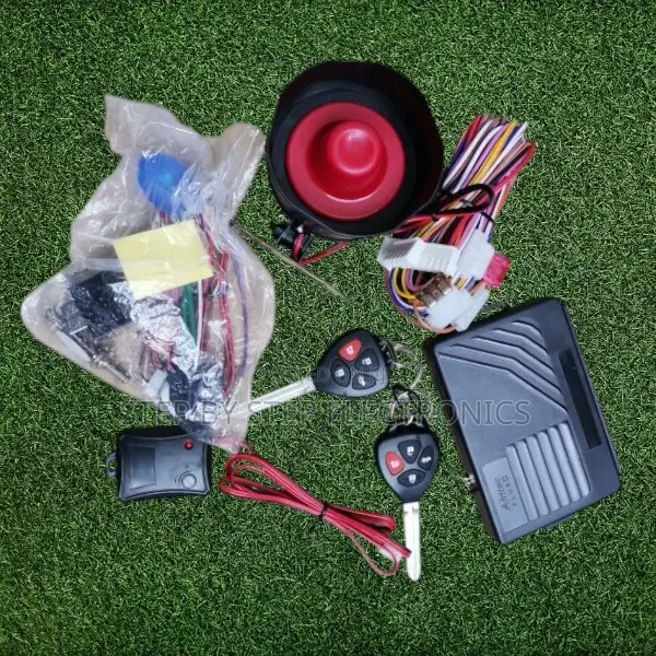 Car Burglar Alarm and Anti-Theft Security System With Flip Keys
