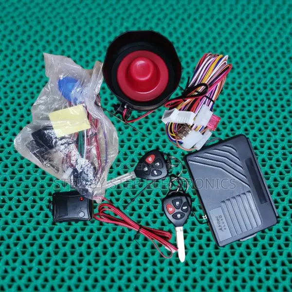 Certified Car Alarm and Security System Kit With Flip Key Function